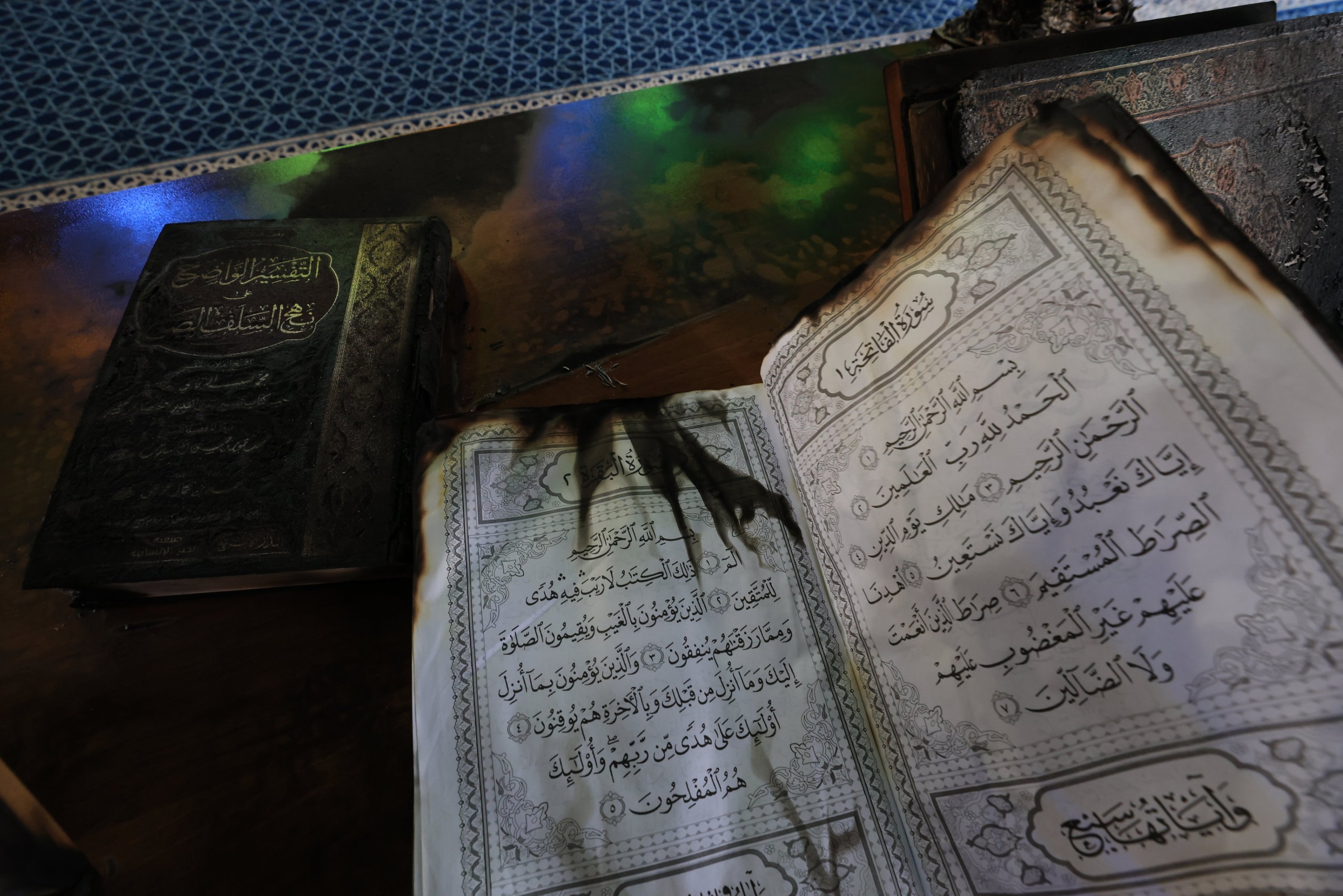 Israeli settlers defy criticism to torch Palestinian mosque, Quran