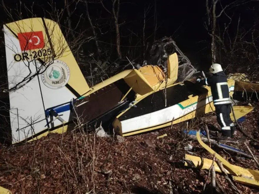 Turkish firefighting plane crashes in Croatia, killing pilot
