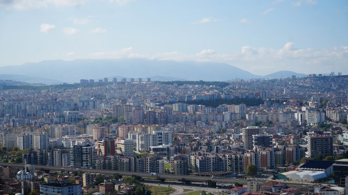A general view of residential buildings in Samsun, northern Türkiye, Nov. 13, 2025. (IHA Photo)