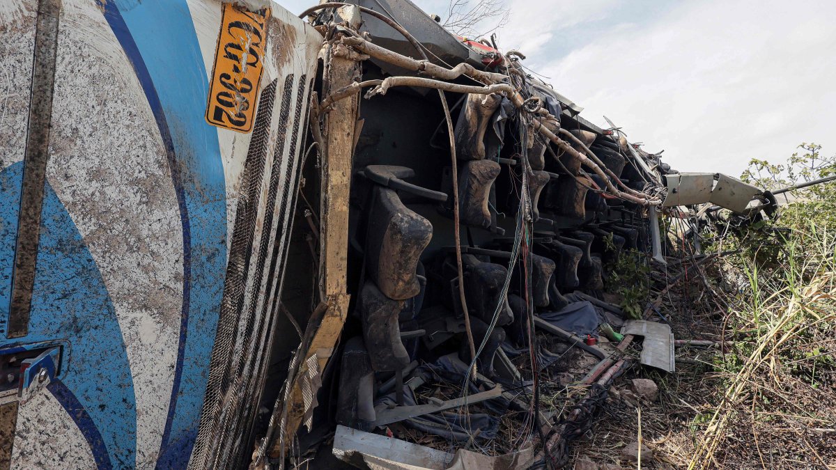 At least 37 dead when bus plunges into ravine in southern Peru