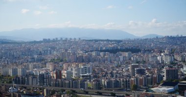 A general view of residential buildings in Samsun, northern Türkiye, Nov. 13, 2025. (IHA Photo)