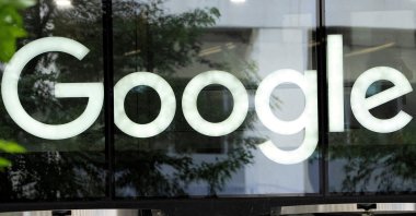 The Google logo is seen outside the company&#039;s offices, London, U.K., June 24, 2025. (Reuters Photo)