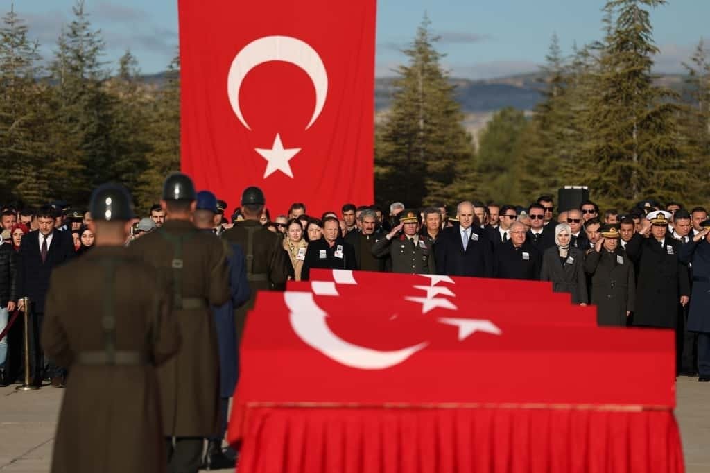 Turkiye lays to rest 20 soldiers killed in plane crash