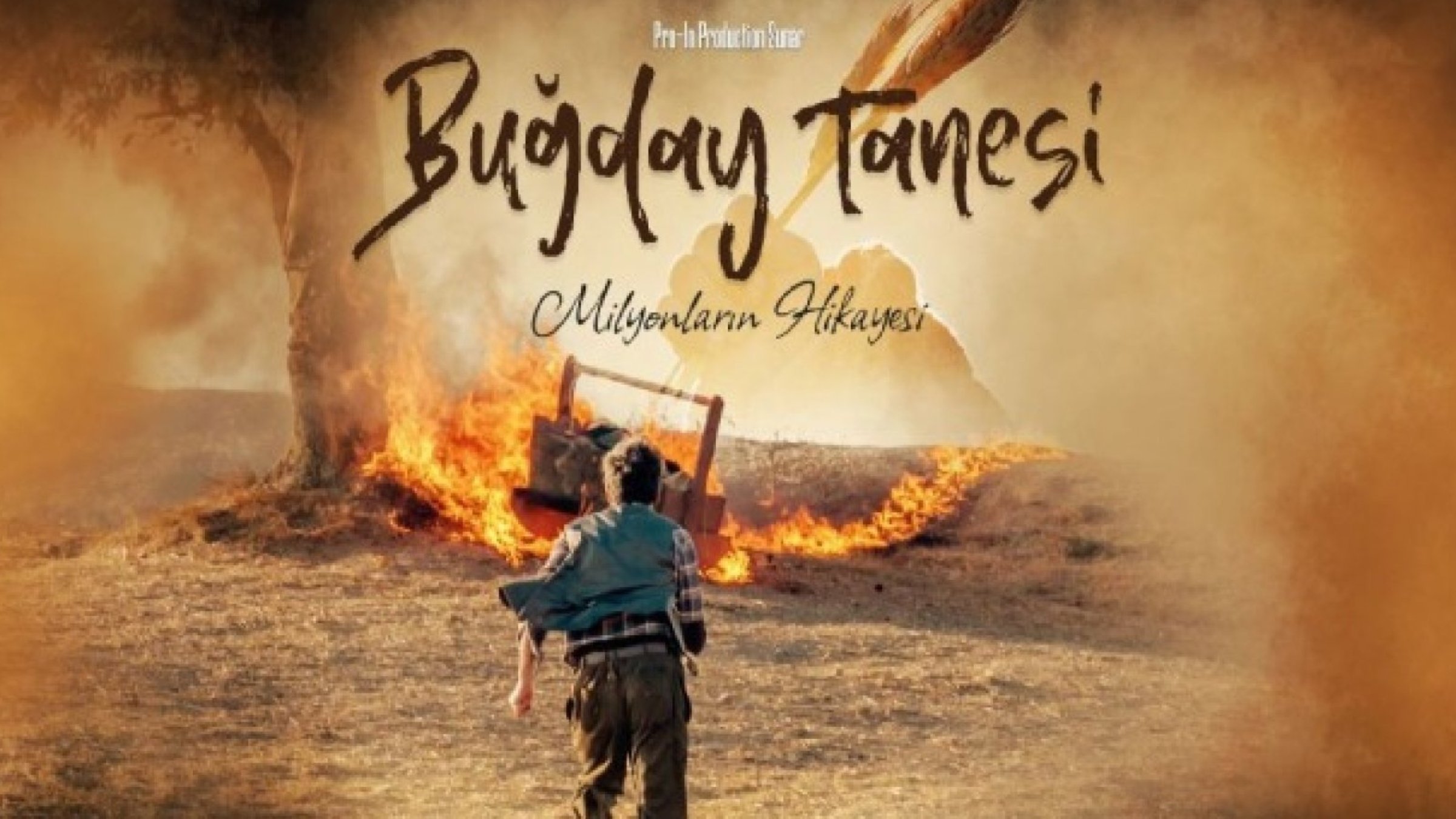 The movie poster for "A Piece of Grain." (Courtesy of Ministry of National Education)