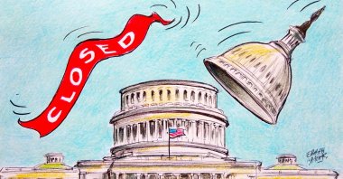 &quot;The shutdown was not just a political headline; it translated into real, tangible losses for citizens across the country.&quot; (Illustration by Erhan Yalvaç)