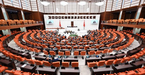 A view of the Turkish Parliament, Ankara, Türkiye, June 6, 2024. (AA Photo)