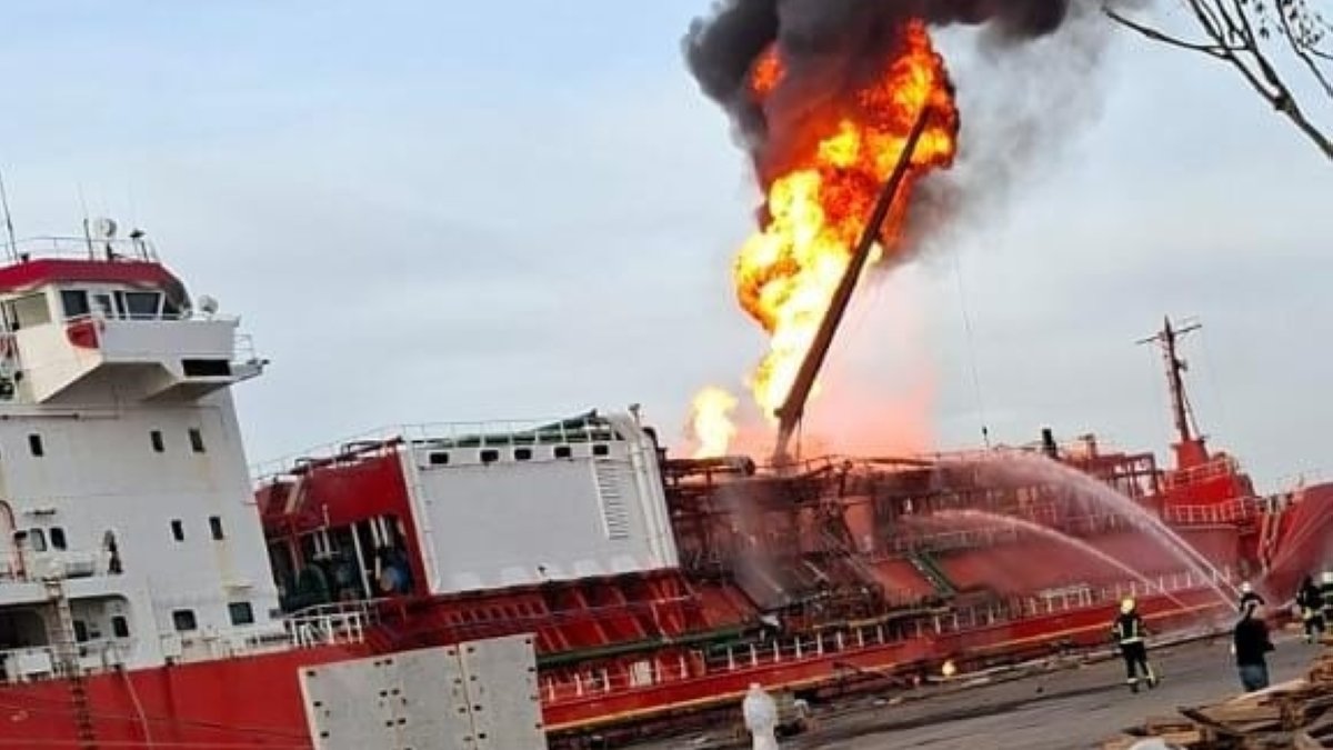 Turkish-flagged LPG ship hit during discharge at Ukraine’s Izmail port