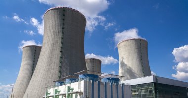 Cooling towers at Dukovany nuclear power plant, Czechia. (Shutterstock Photo)