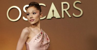 Ariana Grande attends the Academy of Motion Picture Arts and Sciences 16th Governors Awards in Los Angeles, California, U.S., Nov. 16, 2025. (Reuters Photo)
