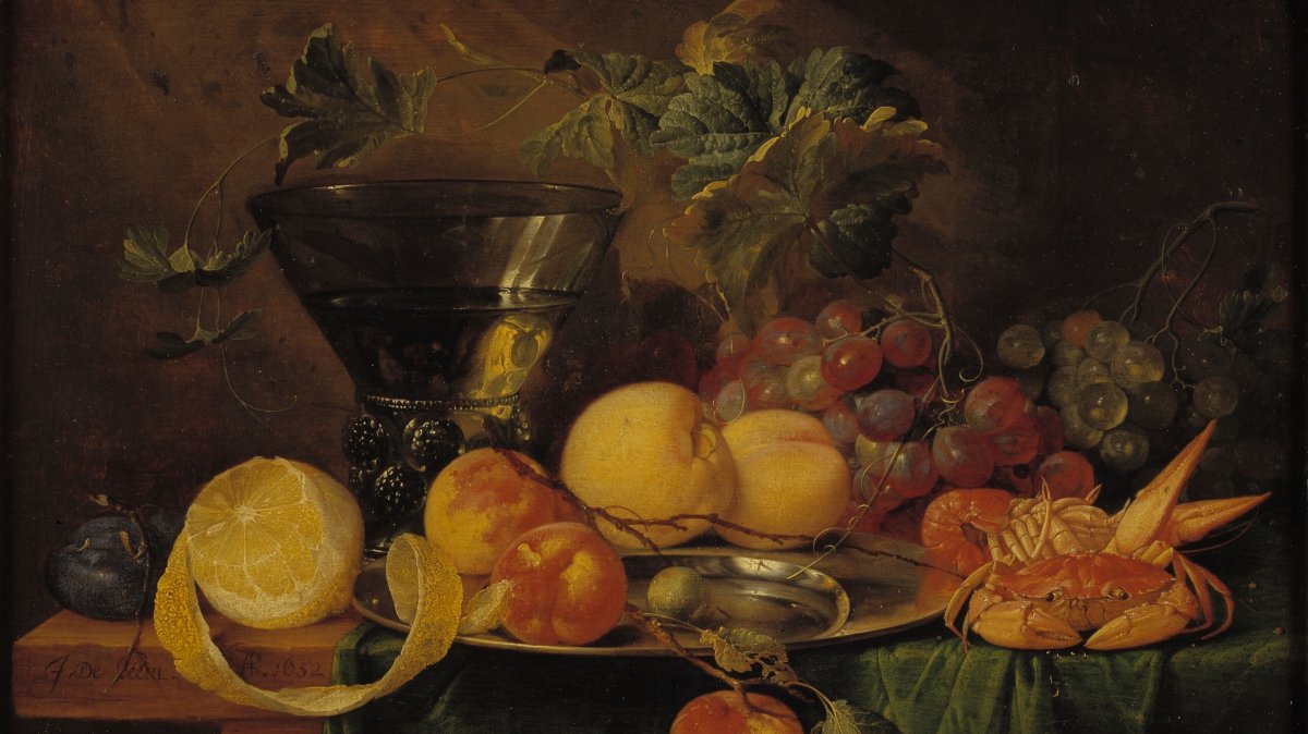 "Still Life with Fruit and Lobster" by Jan Davidsz. de Heem. (Shutterstock Photo)