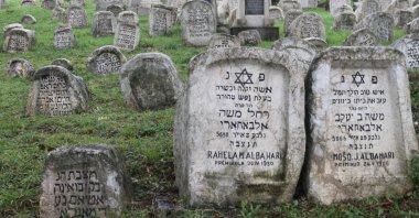 Graves are seen at the old Jewish cemetery, the largest in southeastern Europe, Kovačići neighborhood, Sarajevo, Bosnia-Herzegovina, July 9, 2019. (Shutterstock Photo)