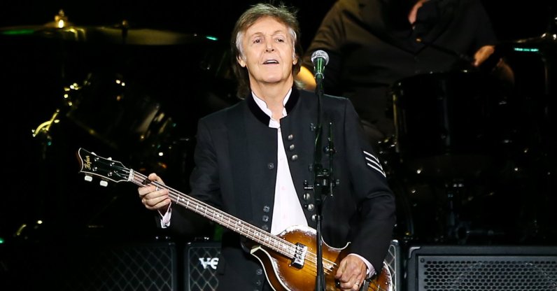 Singer Paul McCartney performs onstage at NYCB Live in Uniondale, New York, U.S., Sept. 27, 2017. (Shutterstock Photo)