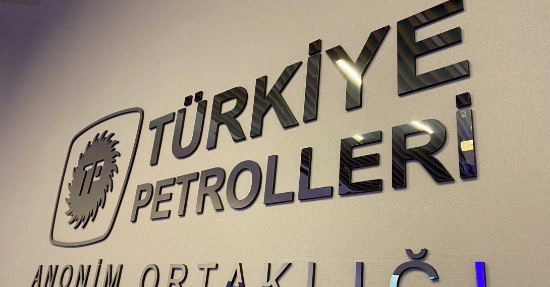 The Turkish Petroleum Corporation (TPAO) logo is seen in this photo from April 1, 2023. (Shutterstock Photo)