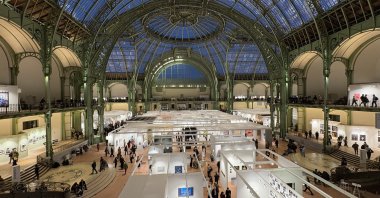 A general view of the Photo Paris 2025 at Grand Palais, Paris, France, Dec. 13, 2025. (Photo by Funda Karayel)