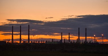 A view shows the Orenburg gas processing plant of Gazprom in the Orenburg region, Russia, Sept. 1, 2023. (Reuters Photo)