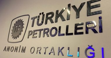 A logo of the Turkish Petroleum Corporation is seen in an unspecified location, April 1, 2023. (Shutterstock Photo)