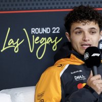 McLaren driver Lando Norris of the United Kingdom attends a press conference ahead of the Formula One Las Vegas Grand Prix on the Las Vegas Strip Circuit, in Las Vegas, Nevada, U.S., Nov. 19, 2025. (EPA Photo)