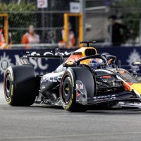 Red Bull driver Max Verstappen of the Netherlands in action during the practice sessions for the Formula One Las Vegas Grand Prix on the Las Vegas Strip Circuit, Las Vegas, U.S., Nov. 20, 2025. (EPA Photo)