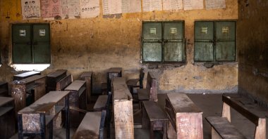 A general view of an empty classroom of a Local Education Authority (LEA) Primary School in Lugbe, Abuja, on June 27, 2025. (AFP File Photo)