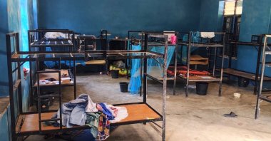 This photo released by the Christian Association of Nigeria shows the dormitories of St. Mary&#039;s Catholic Primary and Secondary School after gunmen abducted children and staff in Papiri community in Nigeria, Friday, Nov. 21, 2025. (AP Photo)