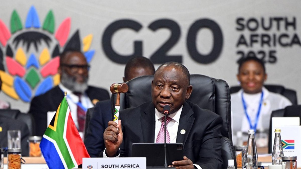 Host South Africa lauds G-20 outcome as win for multilateralism
