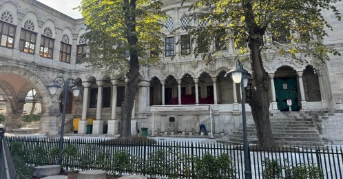 A view from the historic Nuruosmaniye Complex following the restoration, Fatih, Istanbul, Türkiye, Nov. 22, 2025. (AA Photo)