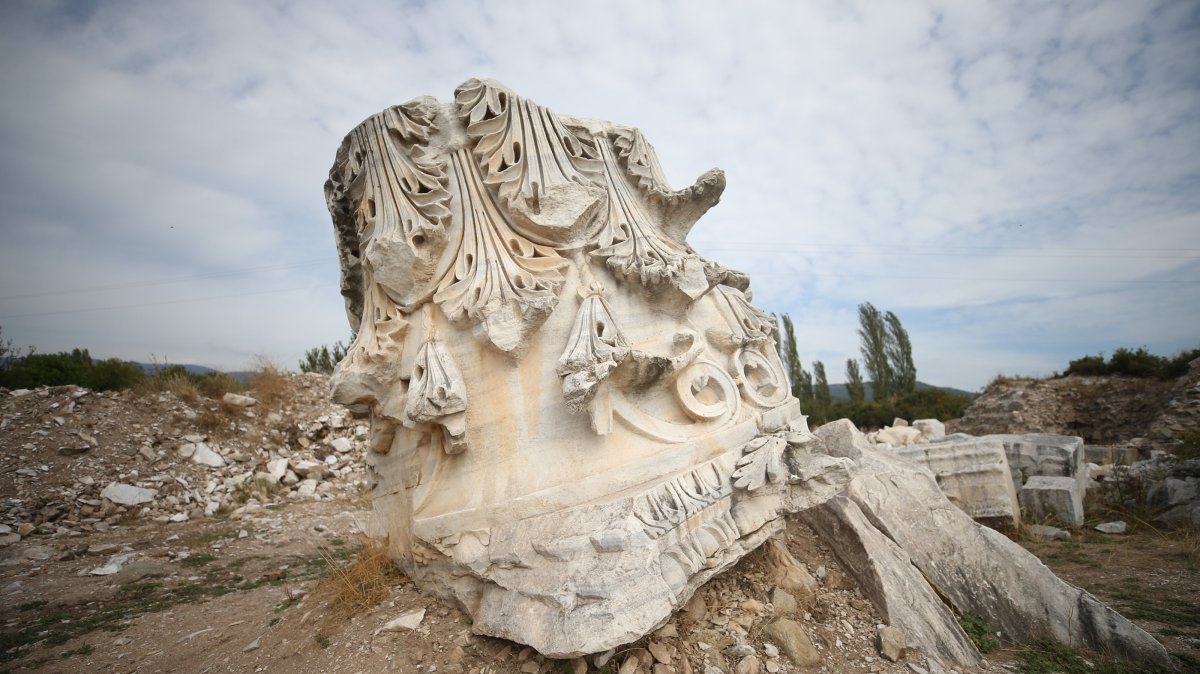 Ancient columns in Türkiye’s Kyzikos shed light on Roman art
