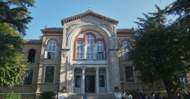 A view of the Halki seminary in Heybeliada, Istanbul, Türkiye, Nov. 14, 2025. (AP Photo)
