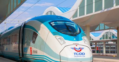 A high-speed train at the station in Eskişehir, Türkiye, May 23, 2019. (Shutterstock Photo)