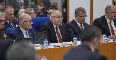 Defense Minister Yaşar Güler (C) attends Parliament’s Planning and Budget Committee, Ankara, Türkiye, Nov. 26, 2025. (AA Photo)