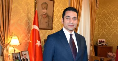 Bekir Polat, vice president of the Investment and Finance Office, during an interview, Rome, Italy, Nov. 25, 2025. (AA Photo)