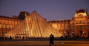 Louvre Museum, after its Campana Gallery, originally built in the 1930s, Paris, France, Nov. 17, 2025. (Reuters Photo)