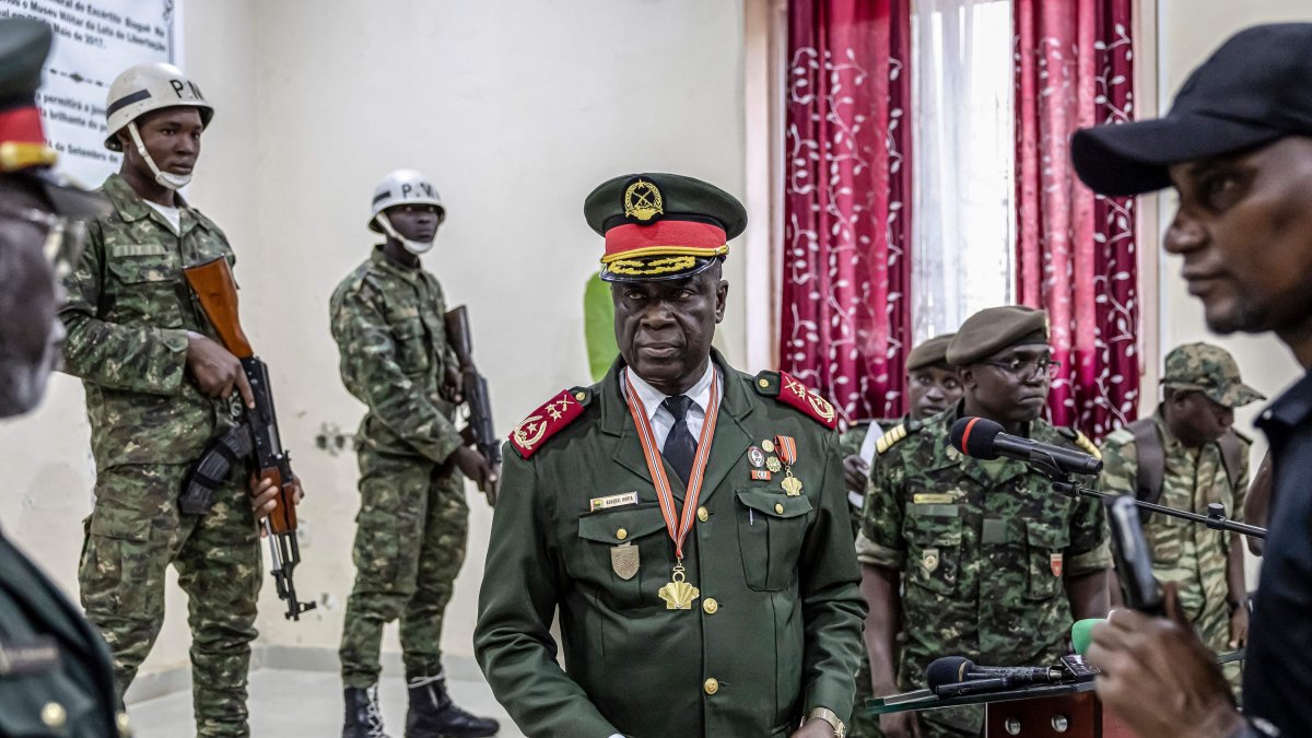 Guinea-Bissau swears in general as president after military coup