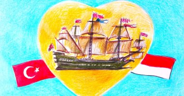 &quot;The relationship between Java and the Ottoman Empire goes beyond trade or military cooperation. It was also a matter of legitimacy and identity.&quot; (Illustration by Erhan Yalvaç)