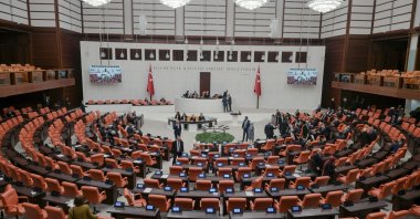 A view of the Turkish Parliament, Ankara, Türkiye, Nov. 26, 2025. (AA Photo)
