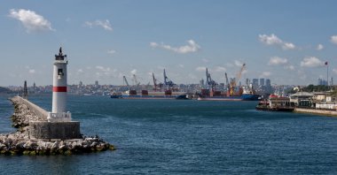 A view of the port of Haydarpaşa, Istanbul, Türkiye, Aug. 9, 2022. (Reuters Photo)