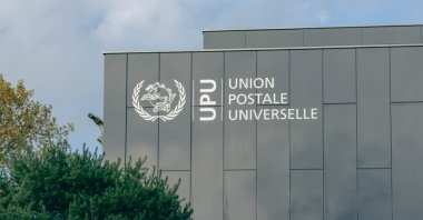 The Universal Postal Union (UPU) building is seen in the photo, Bern, Switzerland, Oct. 24, 2025. (Shutterstock Photo) 