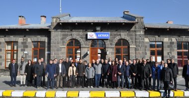 Delegations from Türkiye and Armenia meet to discuss reopening of Kars-Gyumri railway, Nov. 28, 2025. (AA Photo)