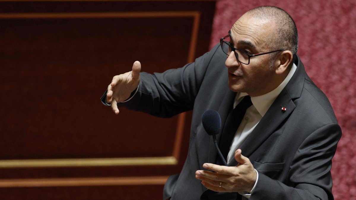 Interior Minister Laurent Nunez speaks during a session of questions to the government at the Senate, the French Parliament upper house, in Paris, France, Nov. 26, 2025. (AFP Photo)