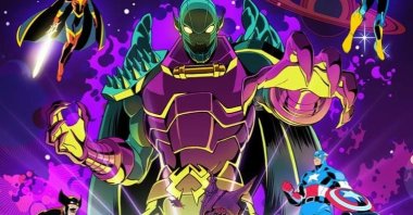 Marvel’s new game takes a retro spin, with &quot;Cosmic Invasion&quot; returning to the pixel art beat ’em up format. (Courtesy of Marvel Cosmic Invasion)