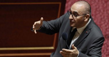 Interior Minister Laurent Nunez speaks during a session of questions to the government at the Senate, the French Parliament upper house, in Paris, France, Nov. 26, 2025. (AFP Photo)