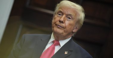 Donald Trump speaks at an event at the Roosevelt Room of the White House in Washington, D.C., U.S., Dec. 2, 2025. (EPA Photo)