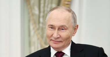 Russian President Vladimir Putin attends a meeting with U.S. President Donald Trump&#039;s special envoy Steve Witkoff and son-in-law Jared Kushner at the Kremlin in Moscow, Russia, Dec. 2, 2025. (Reuters Photo)