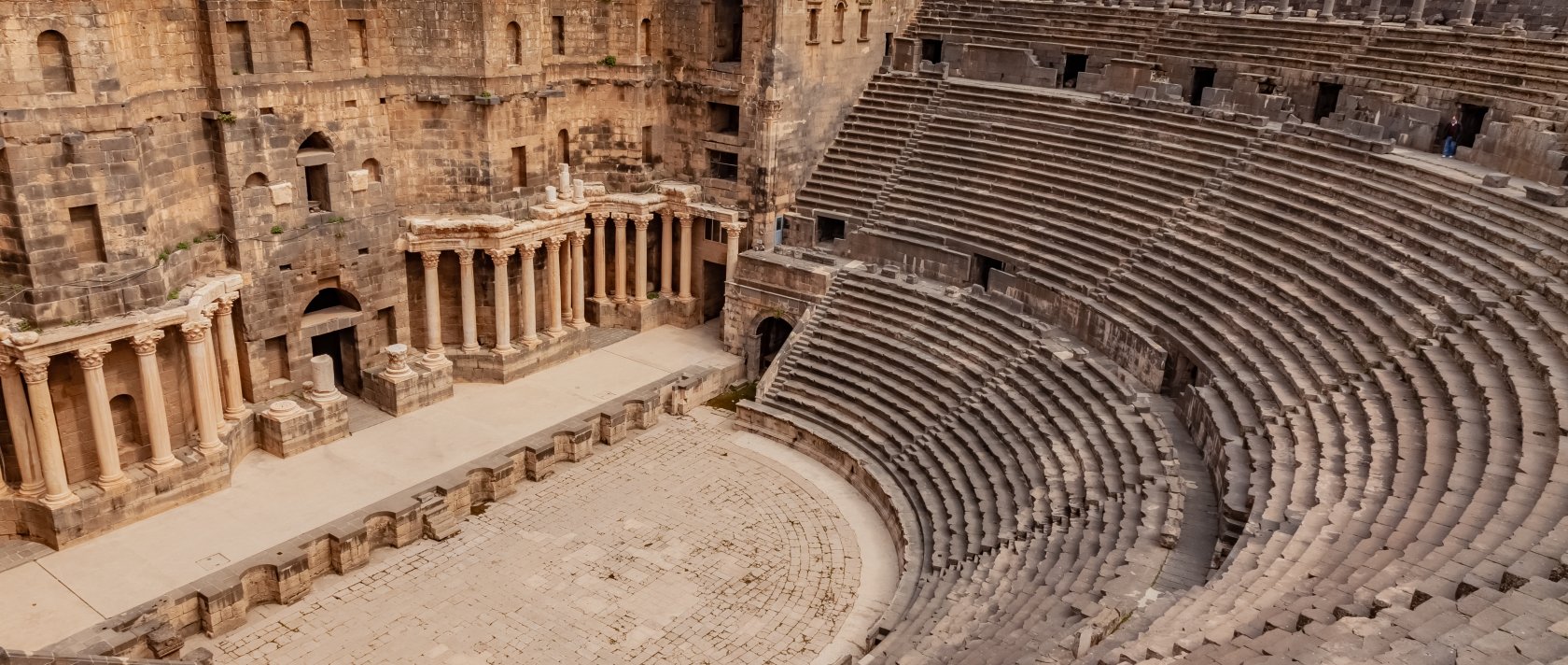 The theater at the ancient city of Bosra. (Shutterstock Photo)