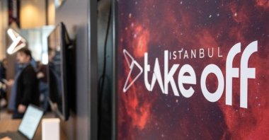 &quot;Istanbul Take Off&quot; is seen on a panel in this photo released on Dec. 4, 2025. (AA Photo)