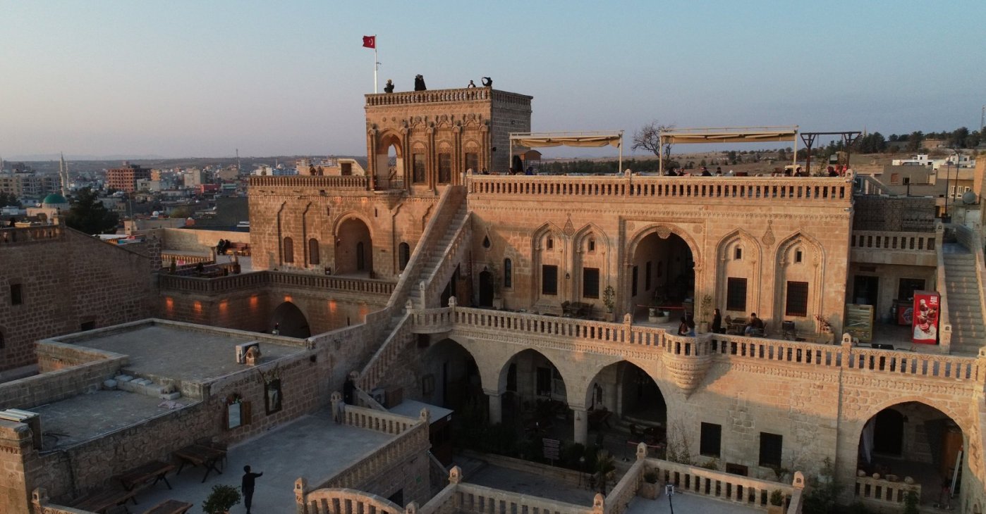 A general view of the Mor Gabriel Monastery in the Anıtlı neighborhood, Midyat, Mardin, southeastern Türkiye, Nov. 26, 2025. (AA Photo)
