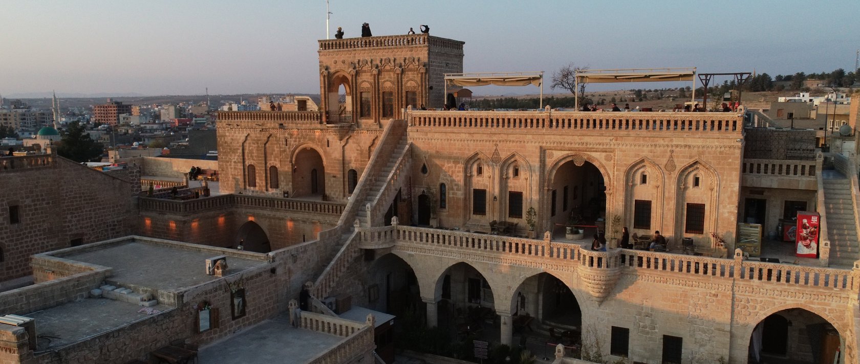 A general view of the Mor Gabriel Monastery in the Anıtlı neighborhood, Midyat, Mardin, southeastern Türkiye, Nov. 26, 2025. (AA Photo)