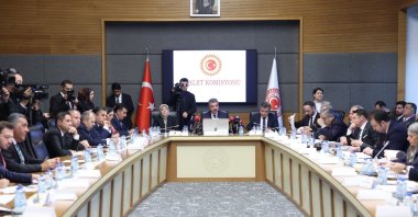 The Turkish Parliament’s Justice Committee convenes to discuss the 11th Judicial Reform Package, Ankara, Türkiye. Dec. 3, 2025. (DHA Photo)