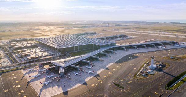 An overview of Istanbul Airport, Istanbul, Türkiye, May 24, 2020. (Courtesy of IGA)
