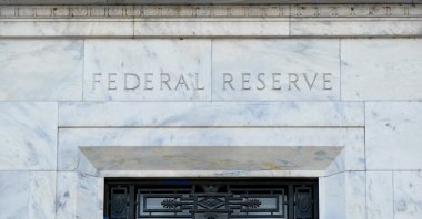 Renovations continue at the Federal Reserve Board building, Washington, D.C., U.S., Nov. 14, 2025. (Reuters Photo)